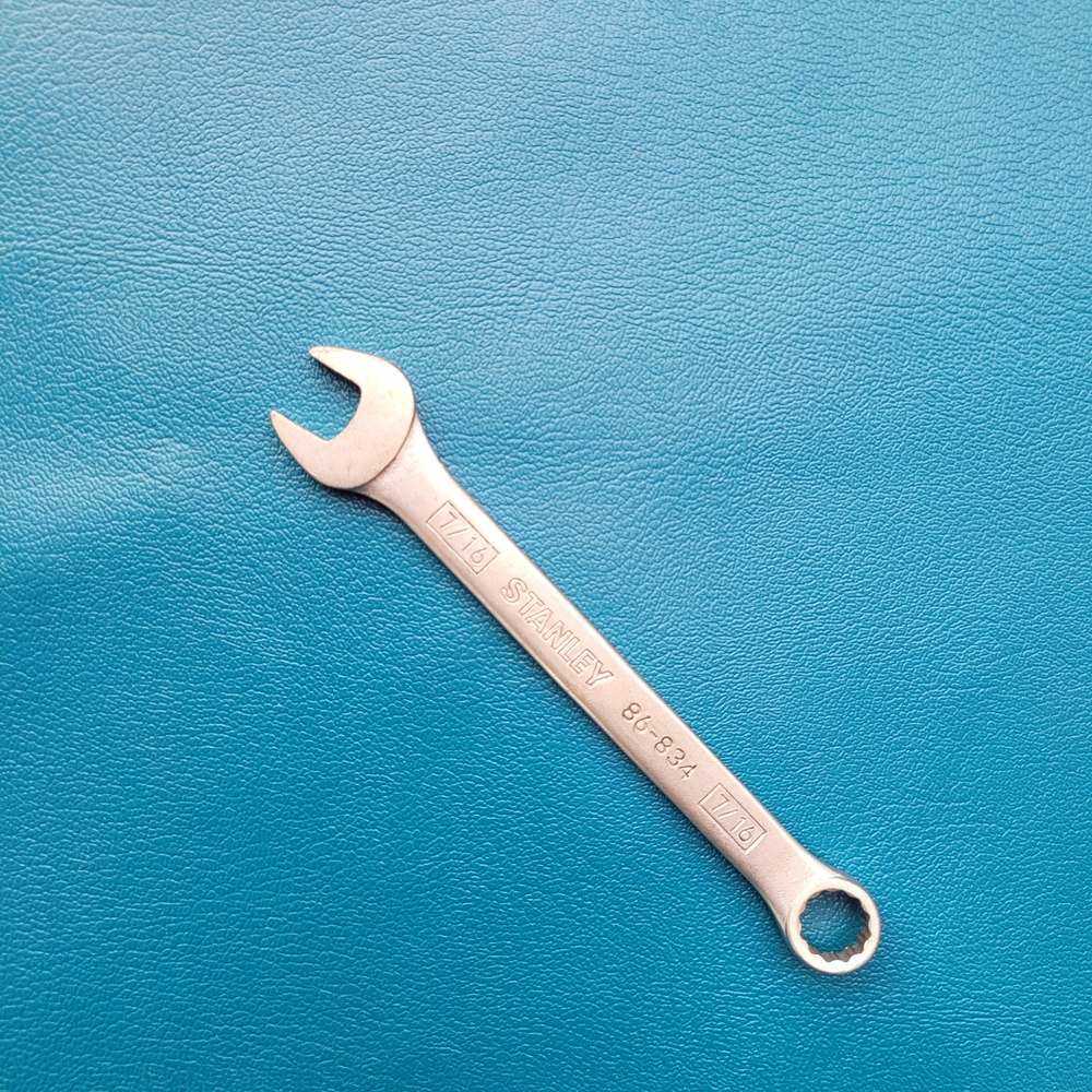 Stanley  86-834 Combination Wrench 7/16"   Forged Alloy